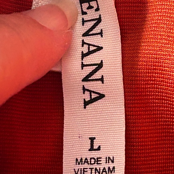 Deana women’s size L windbreaker, smocked, high waisted, shorts, built-in briefs - Picture 4 of 7